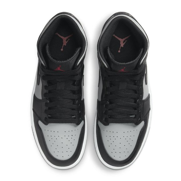 Men's Jordan 1 Mid Shadow Red - Picture 3 of 9